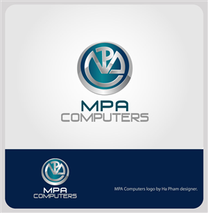 Logo Design by Hana for MPA Computers | Design: #369852