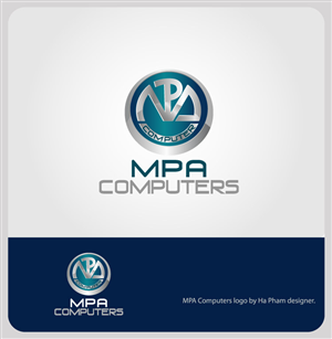 Logo Design by Hana for MPA Computers | Design: #369904