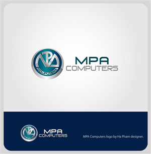 Logo Design by Hana for MPA Computers | Design: #369912