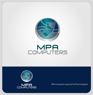 Logo Design by Hana for MPA Computers | Design: #372690