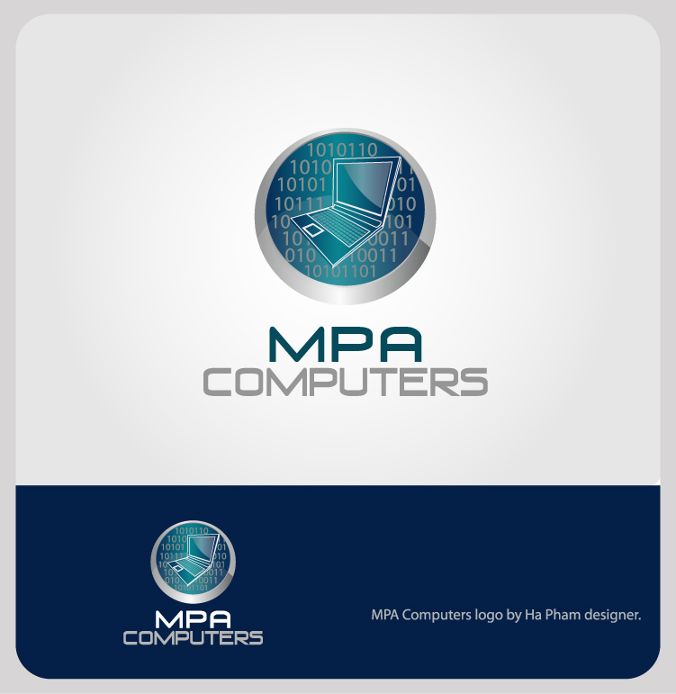 Logo Design by Hana for MPA Computers | Design #372708
