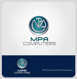 Logo Design by Hana for MPA Computers | Design: #372731