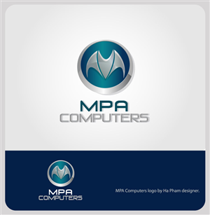 Logo Design by Hana for MPA Computers | Design: #380399