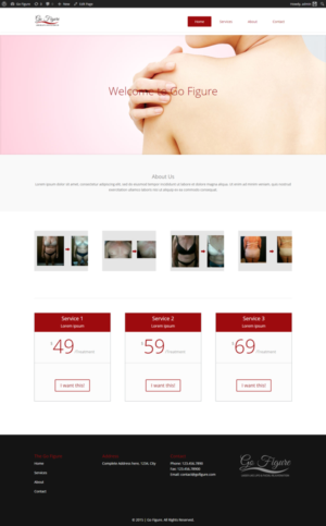 Web Design by Nightmist for Go Figure | Design #6730662