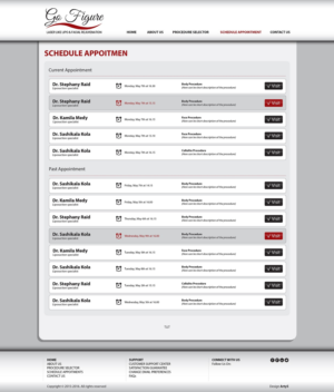 Web Design by Kira Graphics for Go Figure | Design: #6741264