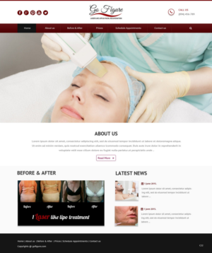 Web Design by pb for Go Figure | Design: #6741067