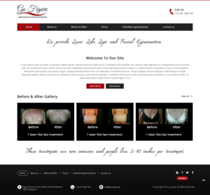 Web Design by pb for Go Figure | Design: #6741070