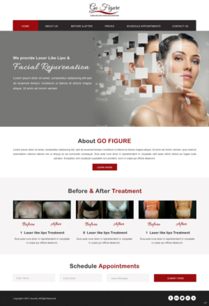 Web Design by pb for Go Figure | Design: #6741087