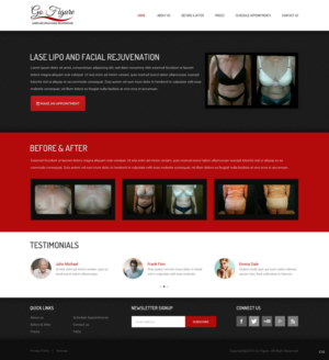 Web Design by pb for Go Figure | Design: #6747179