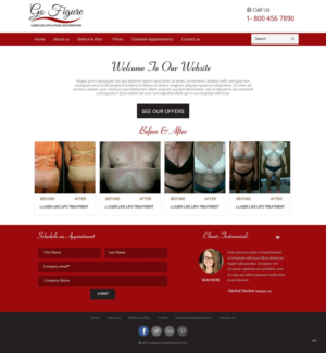 Web Design by pb for Go Figure | Design: #6758678