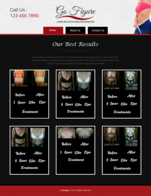 Web Design by rightway for Go Figure | Design: #6730140