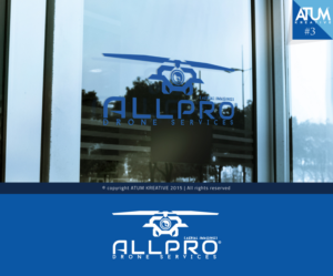 Logo Design by Atum Kreative™ for AllPro Drone Services | Design: #6742911