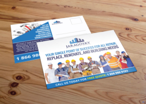 Postcard Design by uniquedesign10 for jaragosky | Design: #6725859