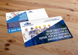 Postcard Design by uniquedesign10 for jaragosky | Design: #6726042