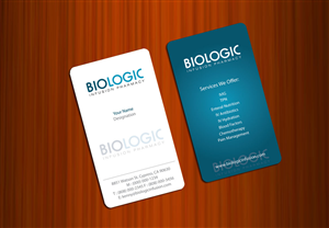 Business Card Design by asimali for Biologic Infusion | Design: #1751293