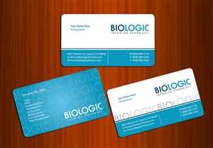 Business Card Design by asimali for Biologic Infusion | Design: #1751318