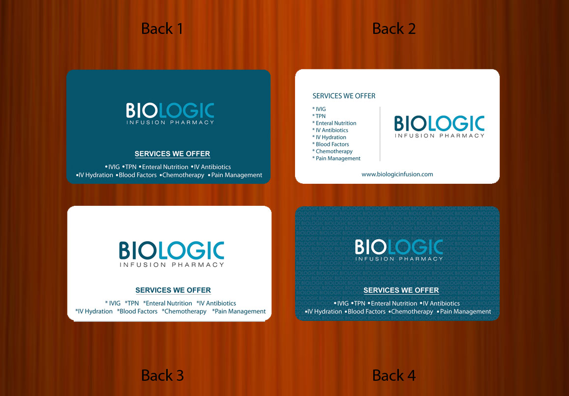Business Card Design by asimali for Biologic Infusion | Design #1756662