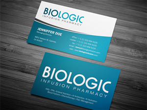 New Infusion Pharmacy needs Business Card design | Visitenkarten-Design von diRtY.EMM