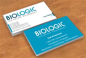 Business Card Design by Sbss for Biologic Infusion | Design: #1750079