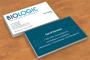 Business Card Design by Sbss for Biologic Infusion | Design: #1750087