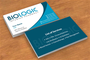 Business Card Design by Sbss for Biologic Infusion | Design: #1750088
