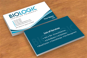 Business Card Design by Sbss for Biologic Infusion | Design: #1750090
