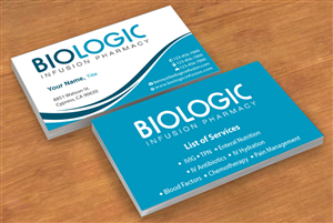 Business Card Design by Sbss for Biologic Infusion | Design: #1750091
