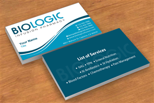 Business Card Design by Sbss for Biologic Infusion | Design: #1750096
