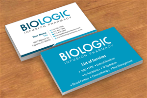 Business Card Design by Sbss for Biologic Infusion | Design: #1750097