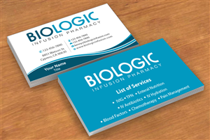 Business Card Design by Sbss for Biologic Infusion | Design: #1750134
