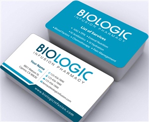 Business Card Design by Sbss for Biologic Infusion | Design: #1750179