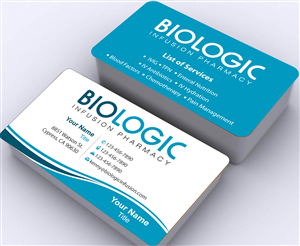 Business Card Design by Sbss for Biologic Infusion | Design: #1750183