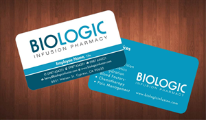 Business Card Design by Sbss for Biologic Infusion | Design: #1752288