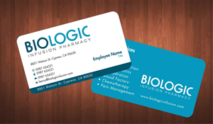 Business Card Design by Sbss for Biologic Infusion | Design: #1752295