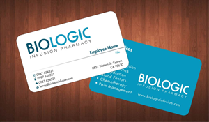 Business Card Design by Sbss for Biologic Infusion | Design: #1752296