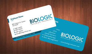 Business Card Design by Sbss for Biologic Infusion | Design: #1752299