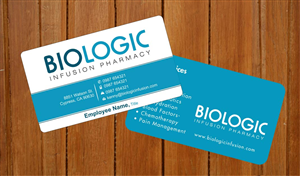 Business Card Design by Sbss for Biologic Infusion | Design: #1752332