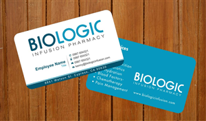 Business Card Design by Sbss for Biologic Infusion | Design: #1752333