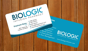 Business Card Design by Sbss for Biologic Infusion | Design: #1752347