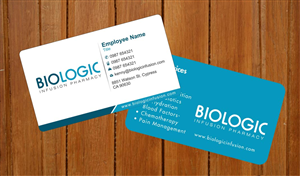 Business Card Design by Sbss for Biologic Infusion | Design: #1752353