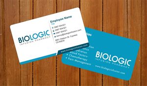Business Card Design by Sbss for Biologic Infusion | Design: #1752370