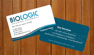 Business Card Design by Sbss for Biologic Infusion | Design: #1752373