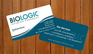 Business Card Design by Sbss for Biologic Infusion | Design: #1752374
