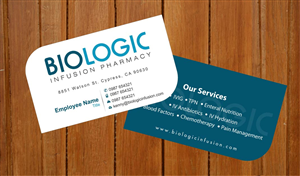 Business Card Design by Sbss for Biologic Infusion | Design: #1752382
