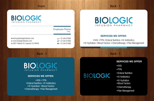Business Card Design by Sbss for Biologic Infusion | Design: #1752405