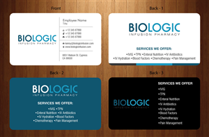 Business Card Design by Sbss for Biologic Infusion | Design: #1752426