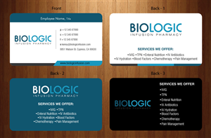 Business Card Design by Sbss for Biologic Infusion | Design: #1752448