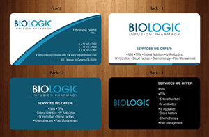 Business Card Design by Sbss for Biologic Infusion | Design: #1752457