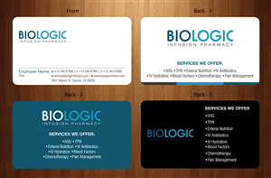Business Card Design by Sbss for Biologic Infusion | Design: #1752463