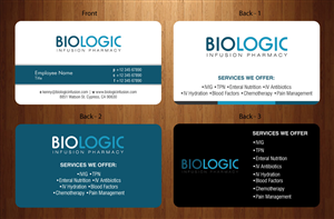 Business Card Design by Sbss for Biologic Infusion | Design: #1752477